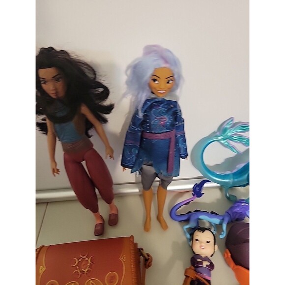 Disney Store Raya and the Last Dragon Figures Mixed lot of toys McDonalds - Picture 2 of 8